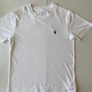 Polo by Ralph Lauren White Tee with Black Logo